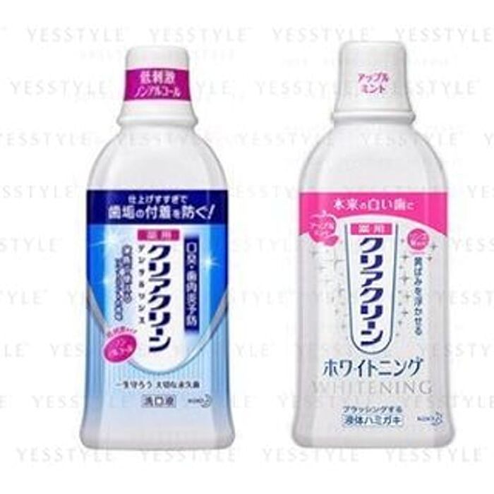 Clear Clean Mouthwash - Whitening Apple Mint - 600ml