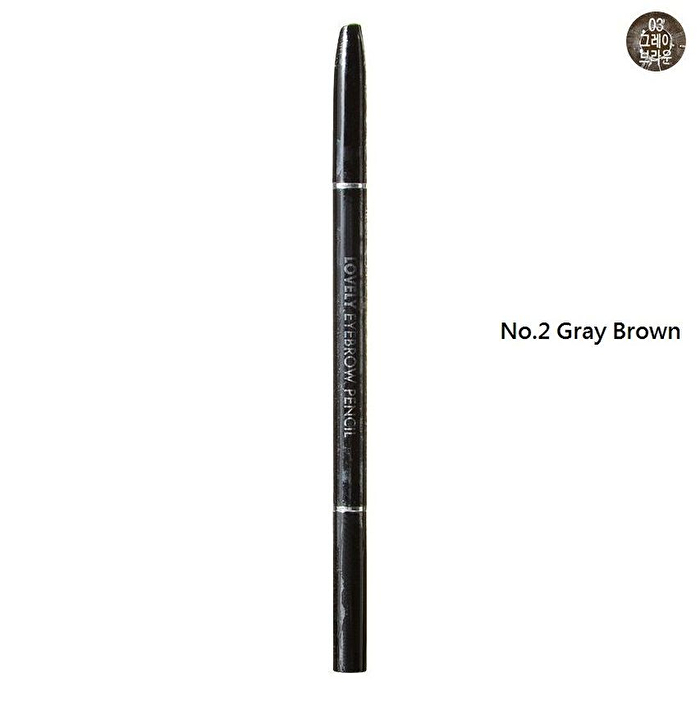 Lovely Eyebrow Pencil - 6 Colors - NEW - #01 Black