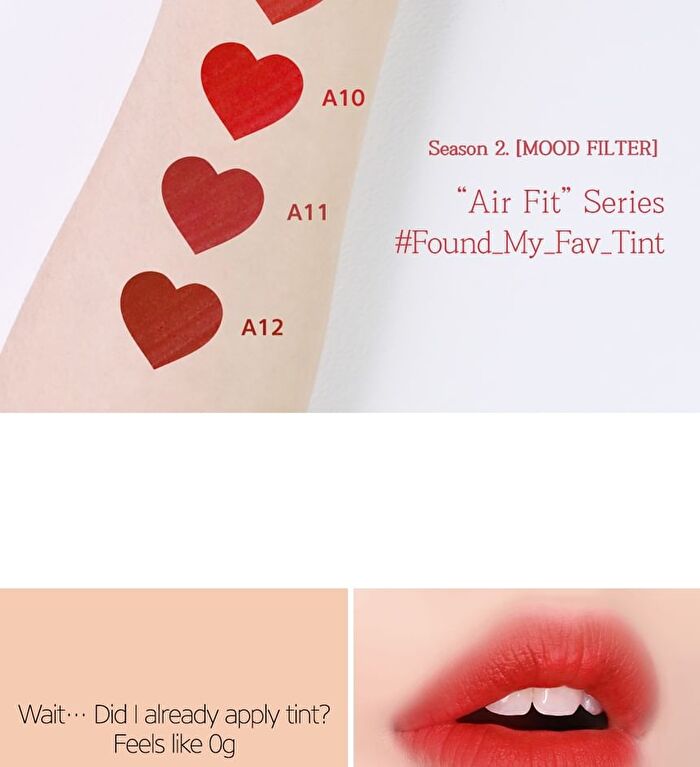 Black Rouge Air Fit Velvet Tint SEASON 2 - 5 Colors - #A11 Tanned Camellia