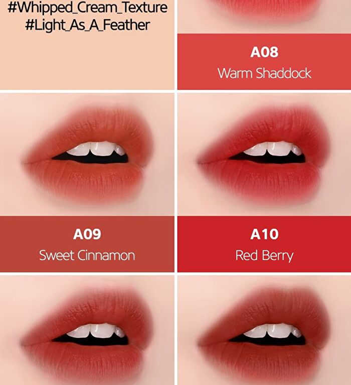 Black Rouge Air Fit Velvet Tint SEASON 2 - 5 Colors - #A11 Tanned Camellia