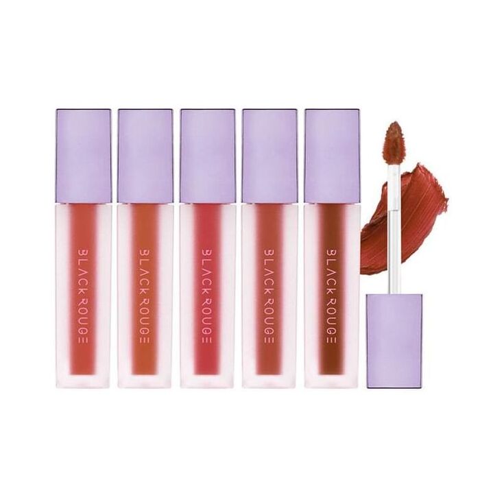 Black Rouge Air Fit Velvet Tint SEASON 2 - 5 Colors - #A12 Dashed Brown