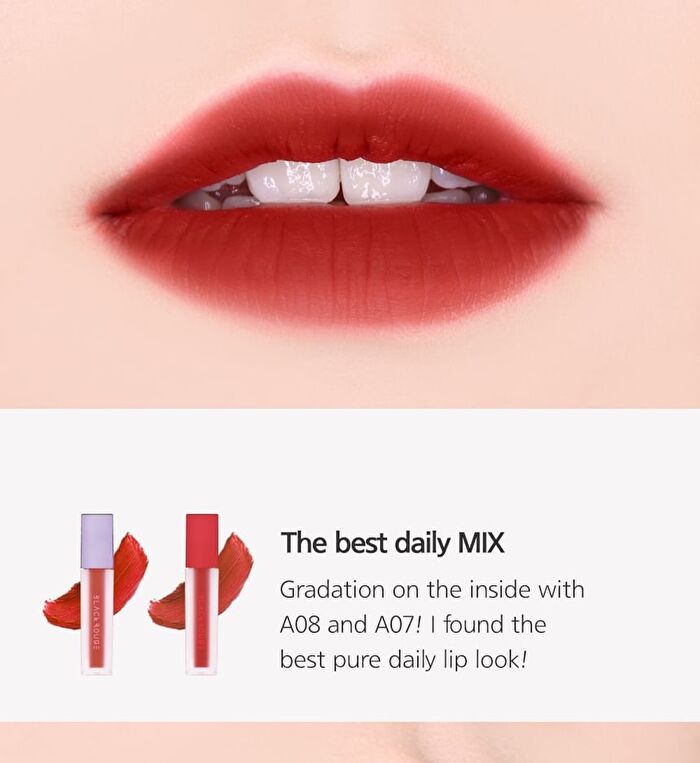 Black Rouge Air Fit Velvet Tint SEASON 2 - 5 Colors - #A09 Sweet Cinnamon
