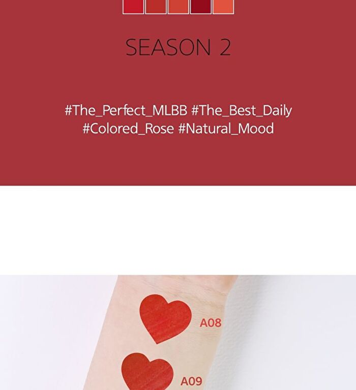 Black Rouge Air Fit Velvet Tint SEASON 2 - 5 Colors - #A09 Sweet Cinnamon