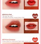 Black Rouge Air Fit Velvet Tint SEASON 1 - 7 Colors - #A06 Brick Red