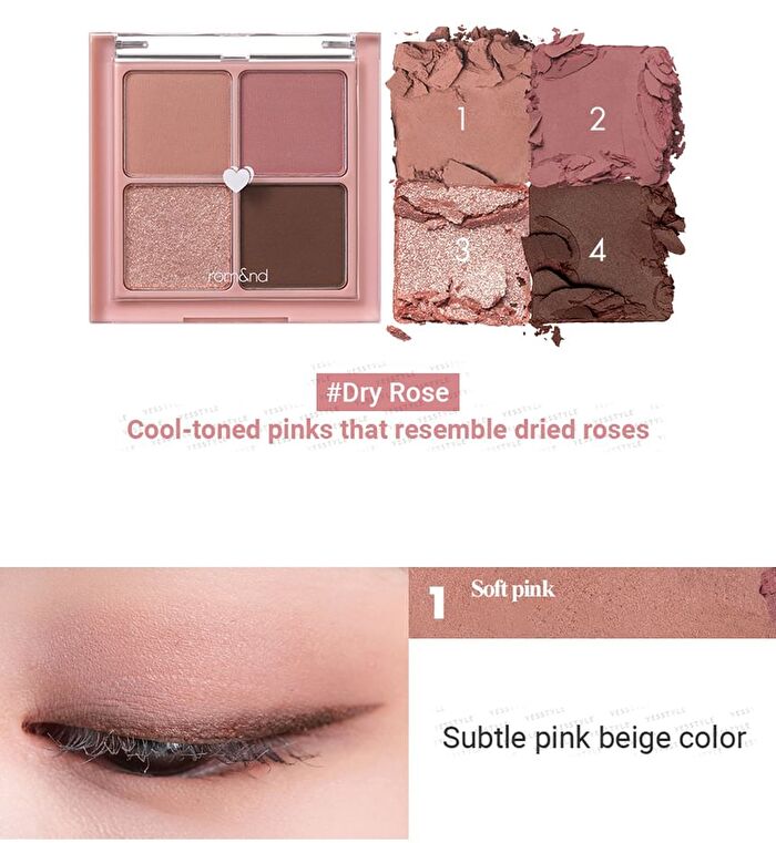 Better Than Eyes - 3 Types - #02 Dry Rose