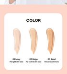 Honey Glow Cover Cushion - 2 Colors - #01 Ivory