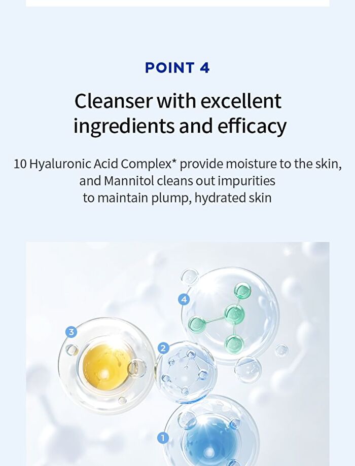 Super Aqua Ultra Hyalron Foaming Cleanser - 200ml