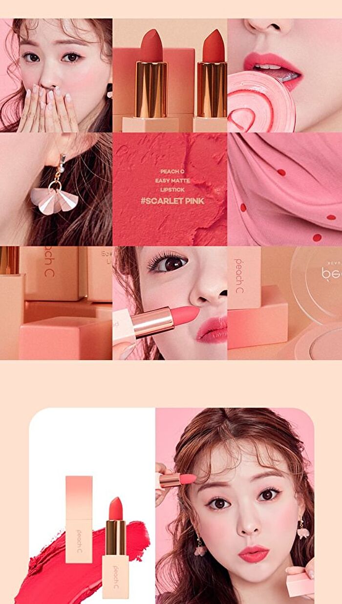 Easy Matte Lipstick - 5 Colors - Retro Peach