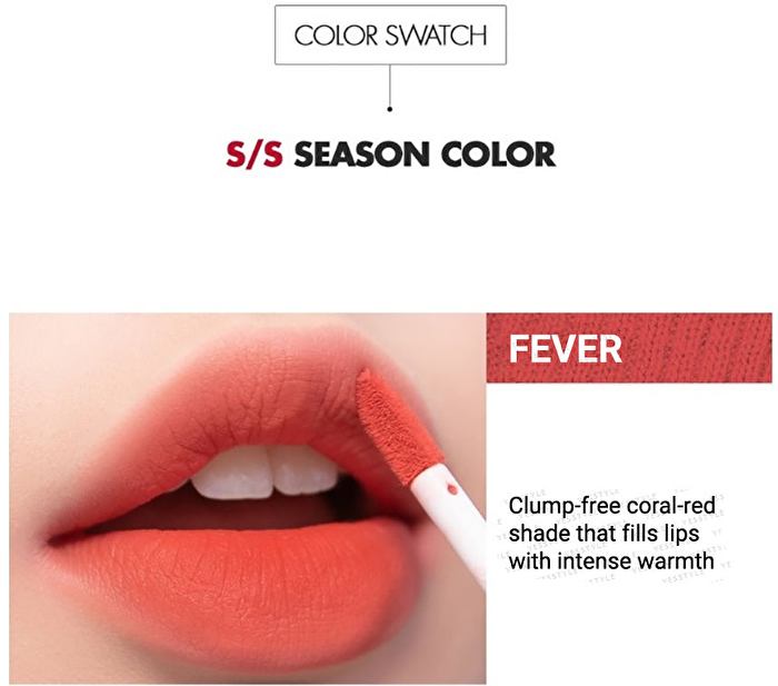 romand Zero Velvet Tint - 11 Colors - #07 Fizz