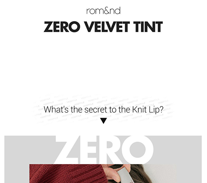 romand Zero Velvet Tint - 11 Colors - #08 Icy