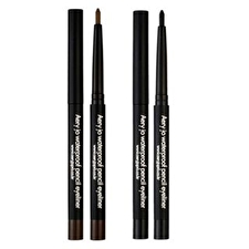 Aery Jo Waterproof Pencil Eyeliner - 2 Colors - #01 Black Smoky
