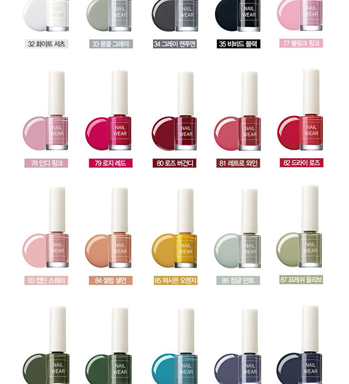 Nail Wear Summer Beach Collection - 3 Colors - #103 Blue Milktea