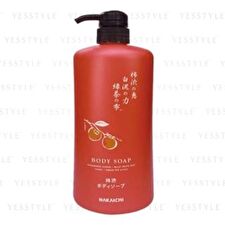 Nakaichi Liquid Body Soap Persimmon Tannin & White Clay - 600ml