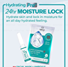 EX 8 Minutes Pro+ Super Ampoule Mask - Moisturizing - 3 pcs