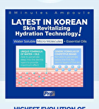 EX 8 Minutes Pro+ Super Ampoule Mask - Moisturizing - 3 pcs