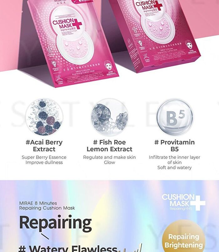 Mirae 8 Minutes Cushion Mask - 4 pcs