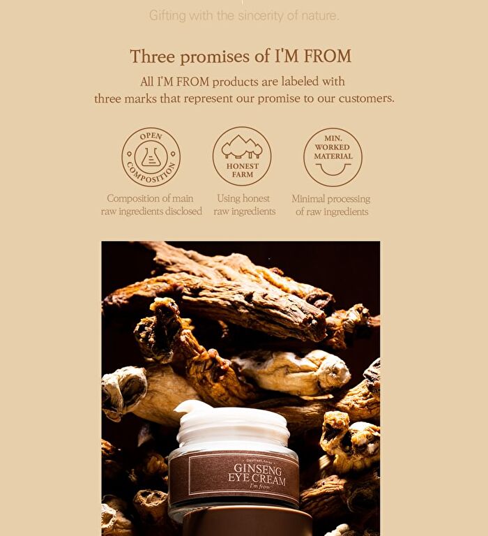 I\'m from Ginseng Eye Cream - 2019 Version - 30g