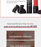 All Kill Blackhead Remover Stick The Red - 12g