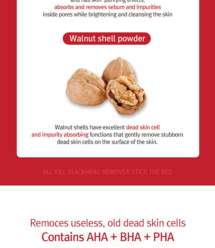 All Kill Blackhead Remover Stick The Red - 12g