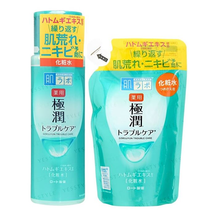 Rohto Mentholatum Hada Labo Gokujyun Trouble Care Skin Conditioning Lotion - 170ml
