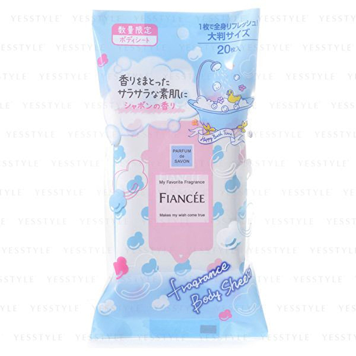 Fiancee Fragrance Body Sheet - 3 Types - Soap