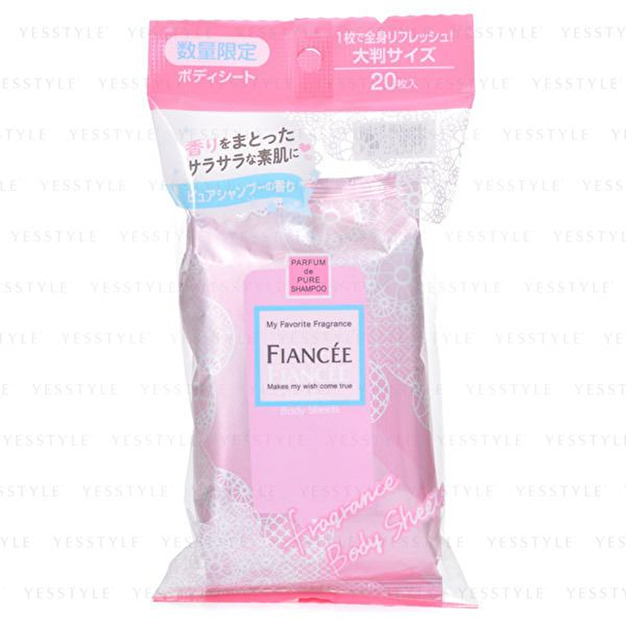Fiancee Fragrance Body Sheet - 3 Types - Soap