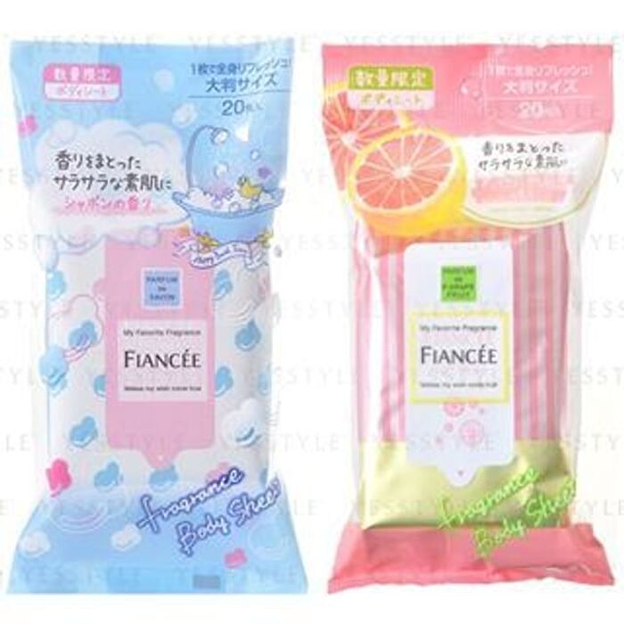 Fiancee Fragrance Body Sheet - 3 Types - Soap