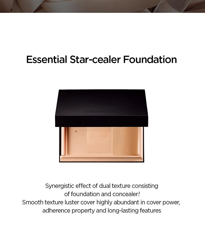 Jung Saem Mool Essential Star-Cealer Foundation - 6 Colors - Fair Light