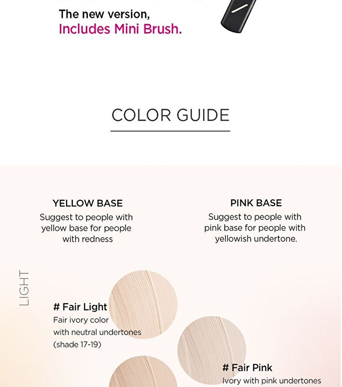 Jung Saem Mool Essential Star-Cealer Foundation - 6 Colors - Fair Light