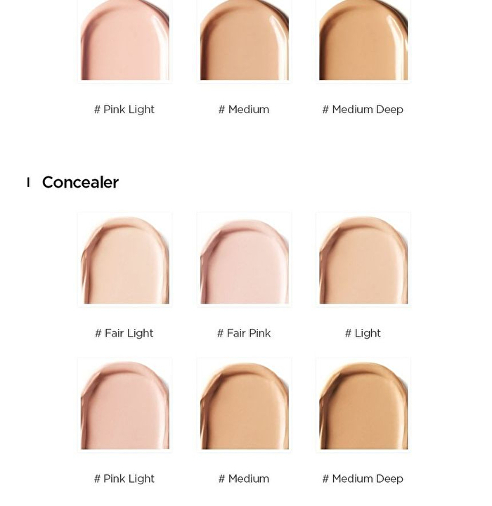 Jung Saem Mool Essential Star-Cealer Foundation - 6 Colors - Light