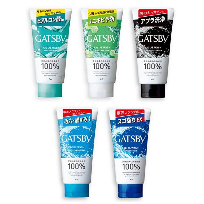 Gatsby Facial Wash - Strong Clear Foam - 130g