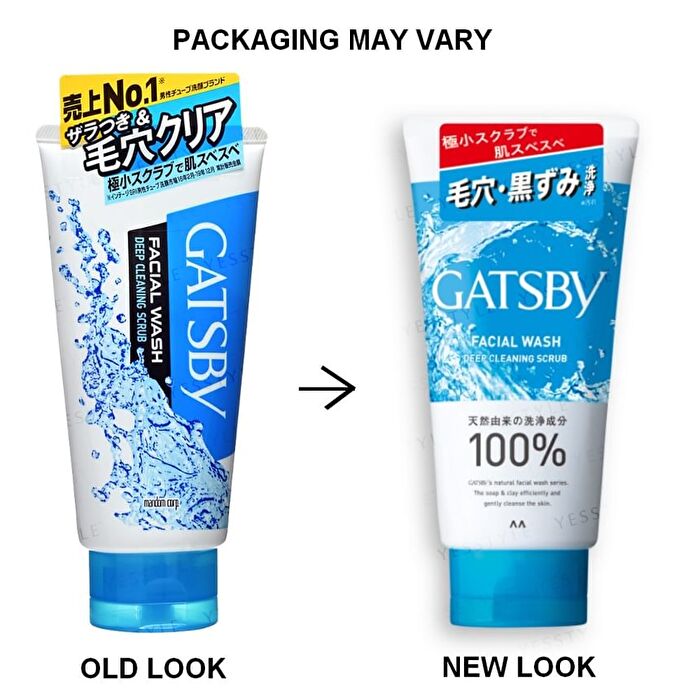 Gatsby Facial Wash - Strong Clear Foam - 130g