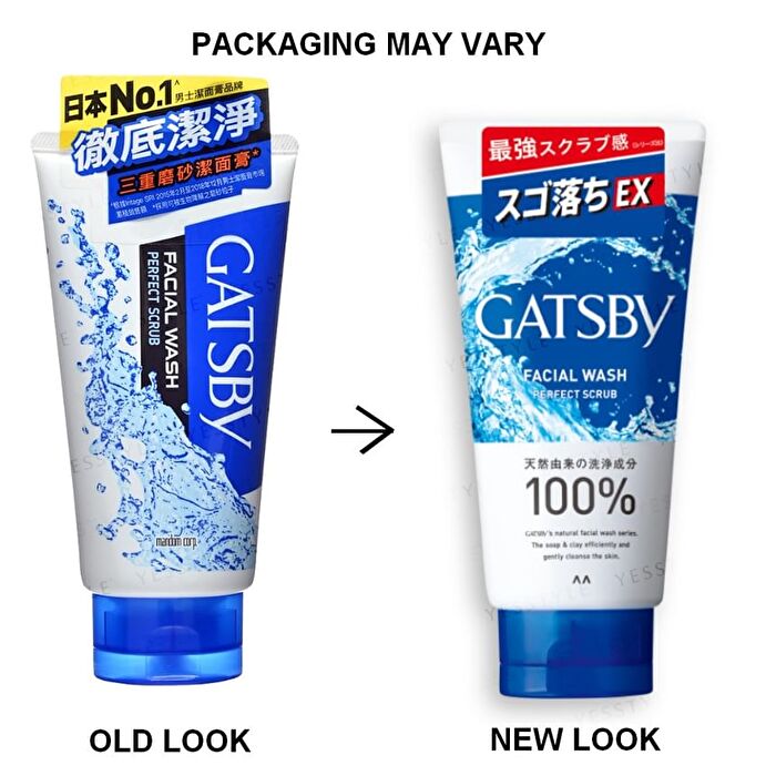 Gatsby Facial Wash - Strong Clear Foam - 130g