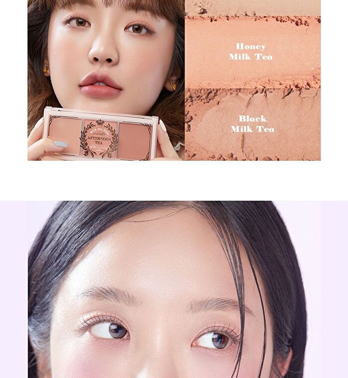 I\'m Meme I\'m Afternoon Tea Blusher Palette - 5 Colors - #01 Classic