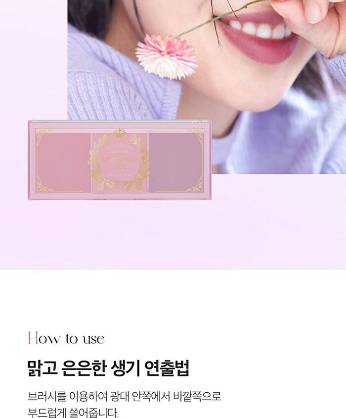 I\'m Meme I\'m Afternoon Tea Blusher Palette - 5 Colors - #01 Classic