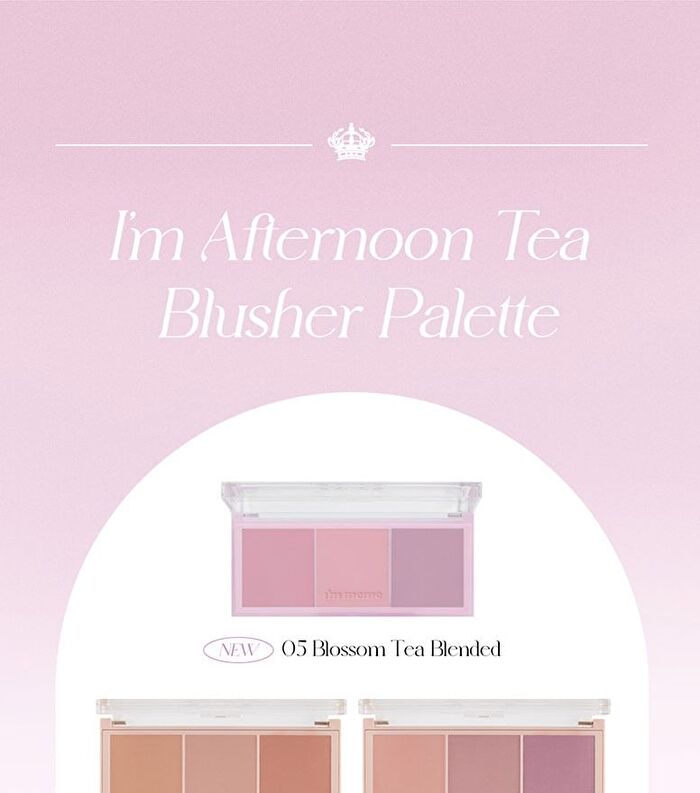 I\'m Meme I\'m Afternoon Tea Blusher Palette - 5 Colors - #01 Classic