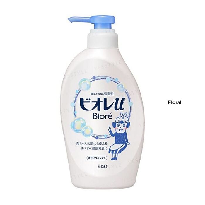 Biore U Body Soap - Floral - 480ml