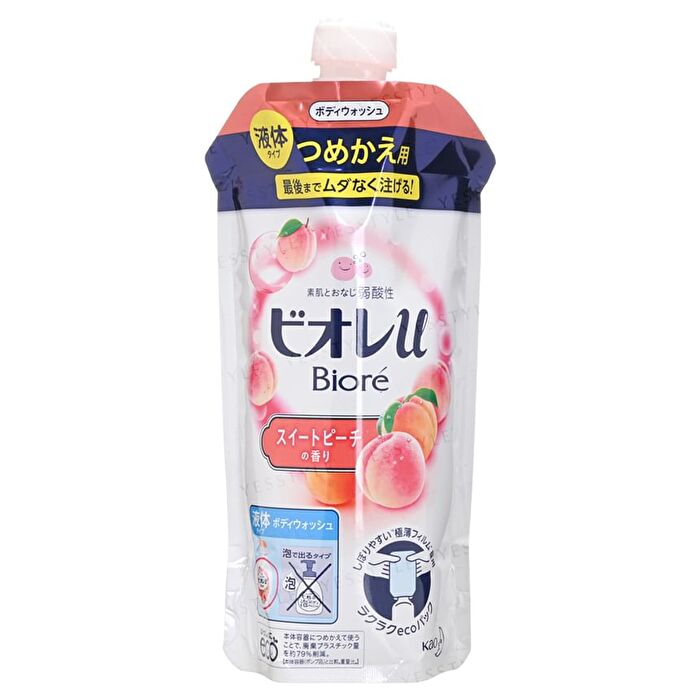 Biore U Body Soap - Green Citrus - 340ml Refill