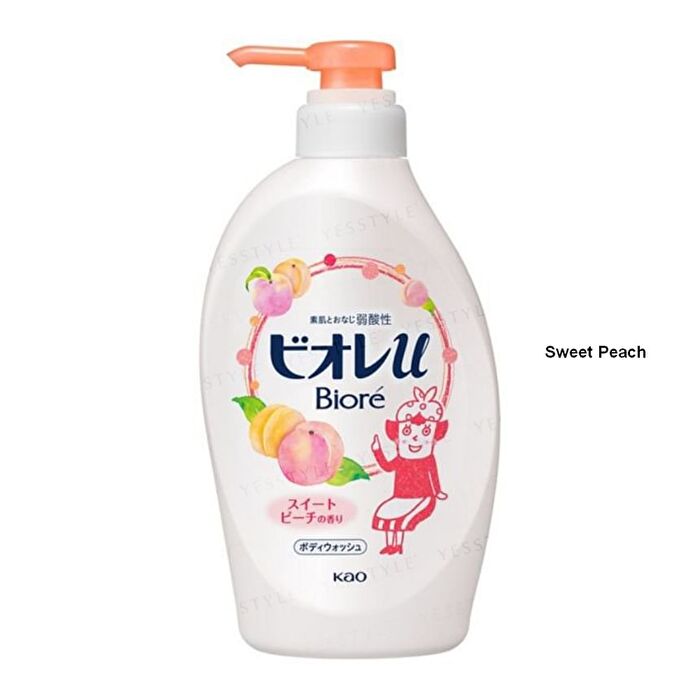 Biore U Body Soap - Green Citrus - 340ml Refill