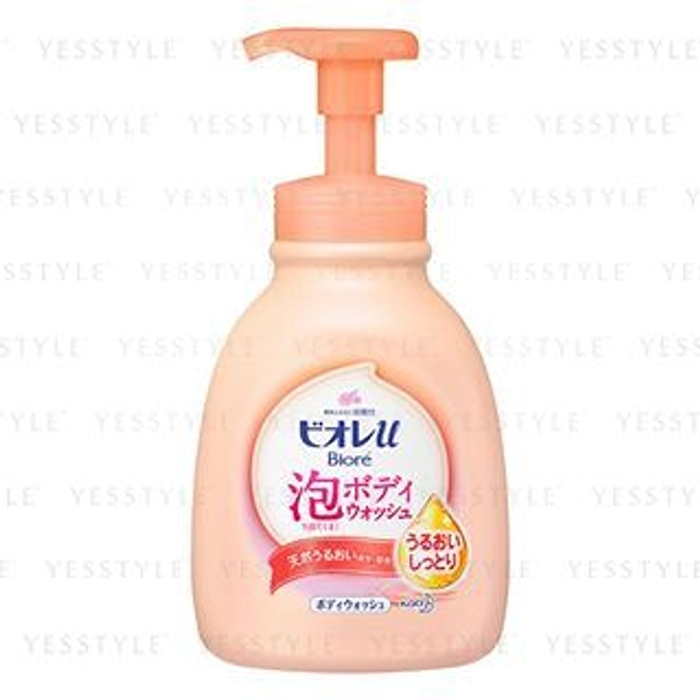 Biore U Moisture Bubble Body Wash - Floral Fruity - 600ml