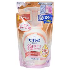Kao Biore U Moisture Bubble Body Wash - Floral Fruity - 480ml Refill