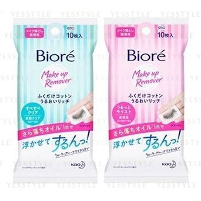 Biore Makeup Remover Sheet - Rich - 10 pcs