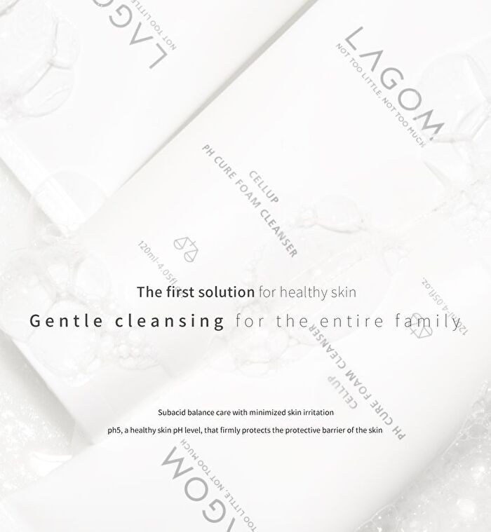 Lagom Cellup pH Cure Foam Cleanser - 120ml