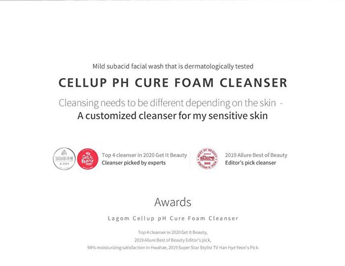 Lagom Cellup pH Cure Foam Cleanser - 120ml