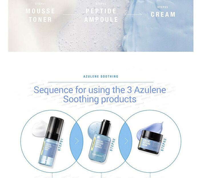 Surmedic Azulene Soothing Peptide Ampoule - 80ml