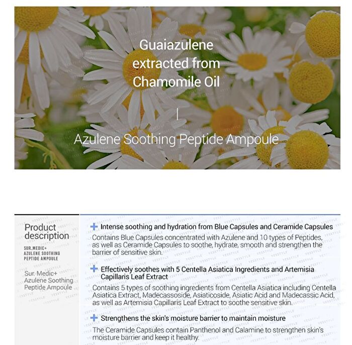 Surmedic Azulene Soothing Peptide Ampoule - 80ml