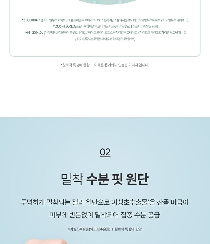 Ice Heartleaf Hyaluron Soothing Jelly Mask - 30g x 1 pc