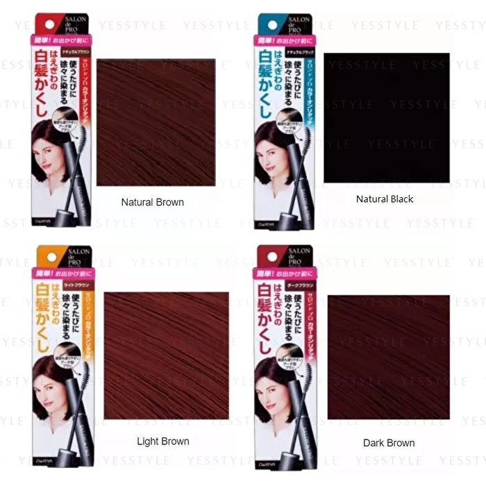 Dariya Salon De Pro Gray Hair Color Touch - Natural Black