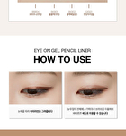 Vdivov Eye On Gel Pencil Liner - 8 Colors - BK902 Black Veil