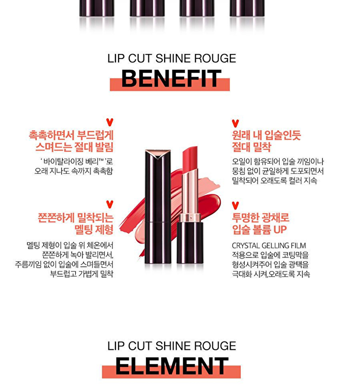 Vdivov Lip Cut Shine Rouge - 10 Colors - PP401 Violet Gram